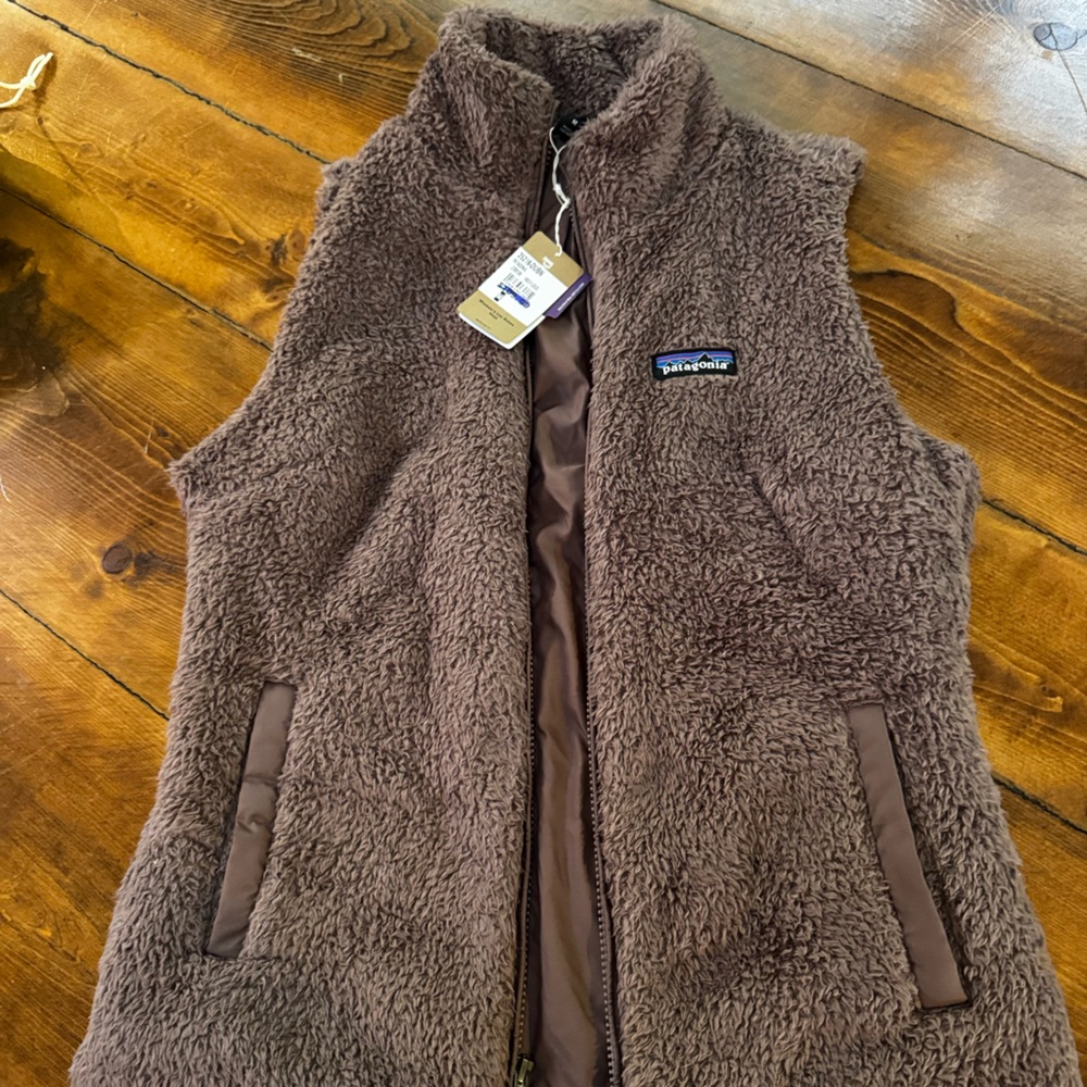 Patagonia Chocolate Brown Fleece Vest